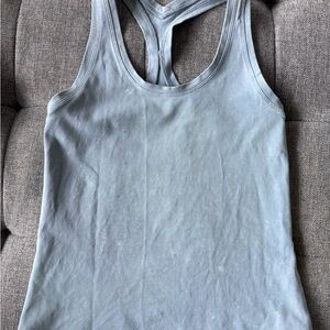 Lululemon blue spec tank top